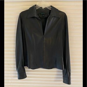 Sienastudio Leather Jacket - Size: 10